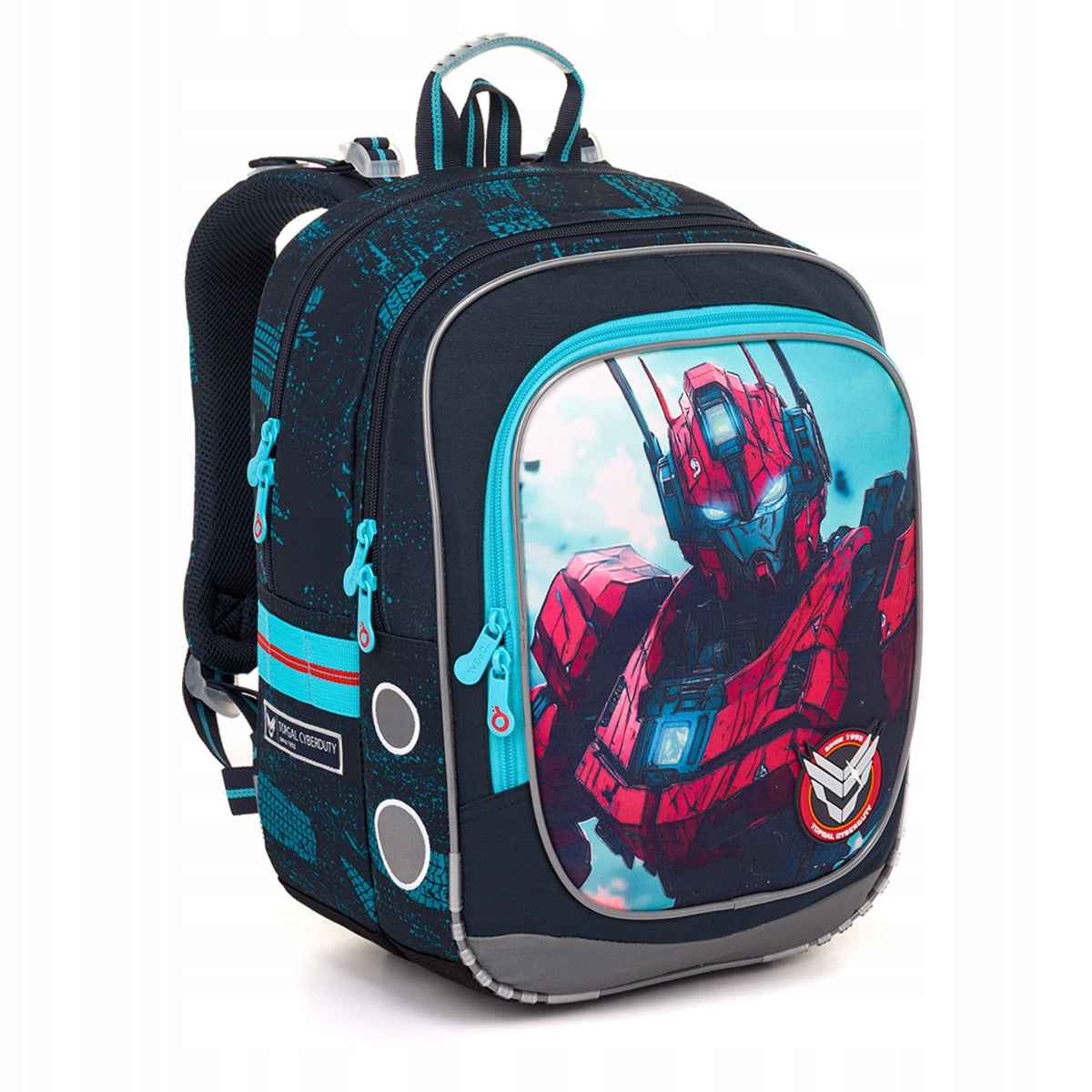 Lightweight school backpack robot Topgal ENDY 25075 1-3 class for boy