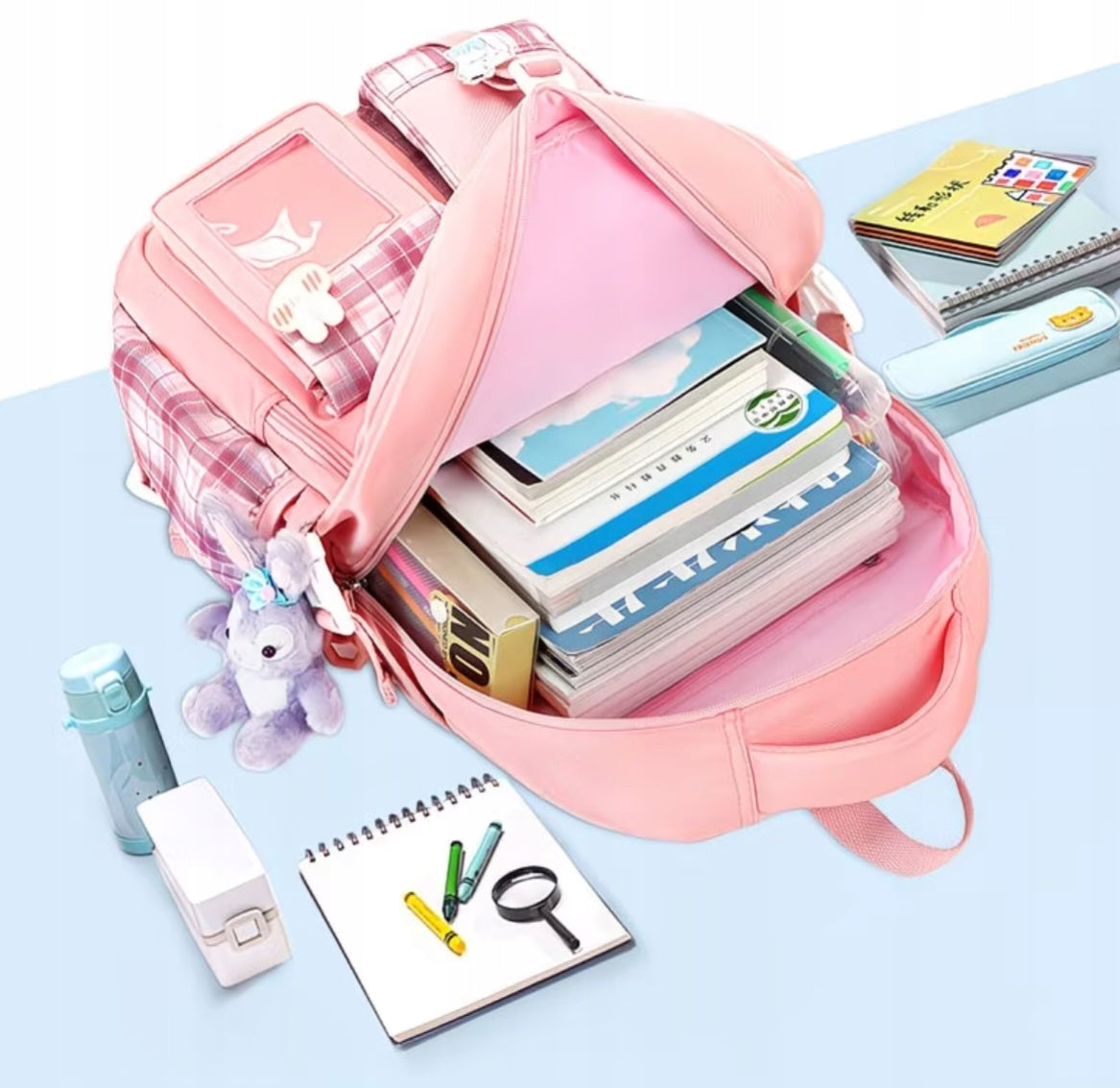 Lightweight shoulder bag for children, purple Manufacturer code 6953766992994