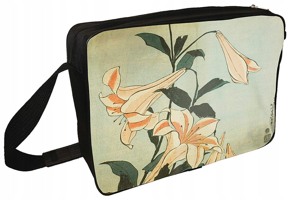 Lilie Katsushika Hokusai Shoulder Bag Packaging status original