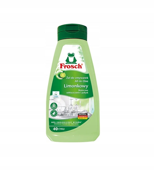 Lime Dishwasher Gel Frosch, 650 ml