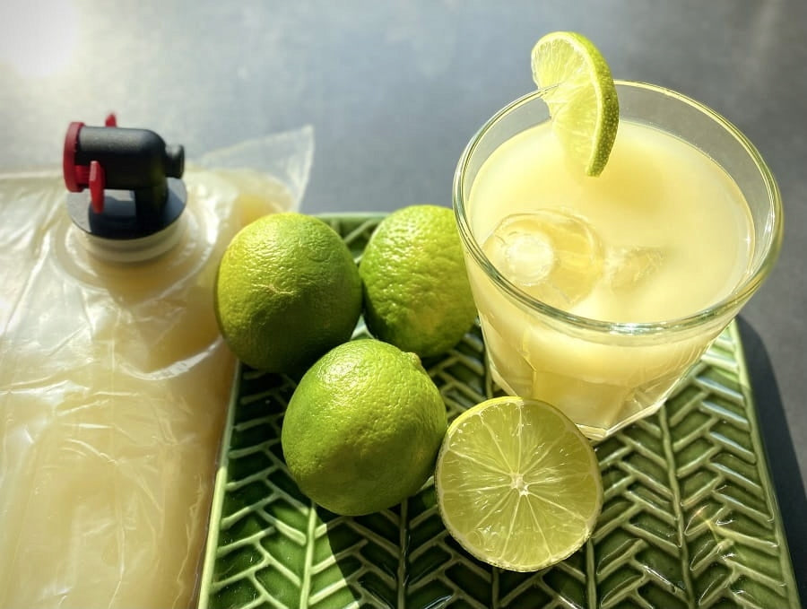 Lime Juice Pressed Natural 100% Lime Juice NFC 3 L Sugar Free Brand Tłocznia Szymanowice