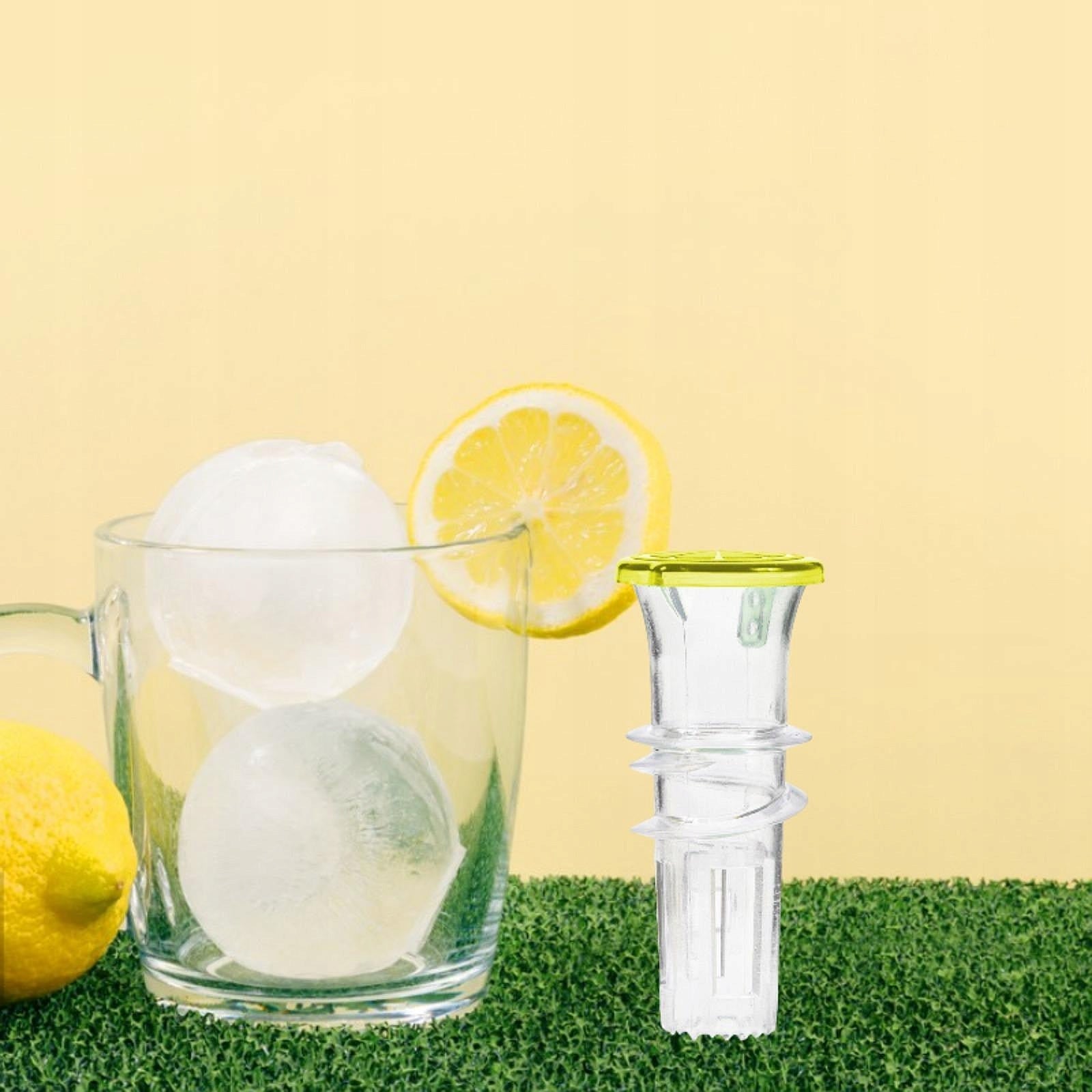 Lime Juicer Kitchen Gadgets Easy to Clean Washable Portable Handheld yellow