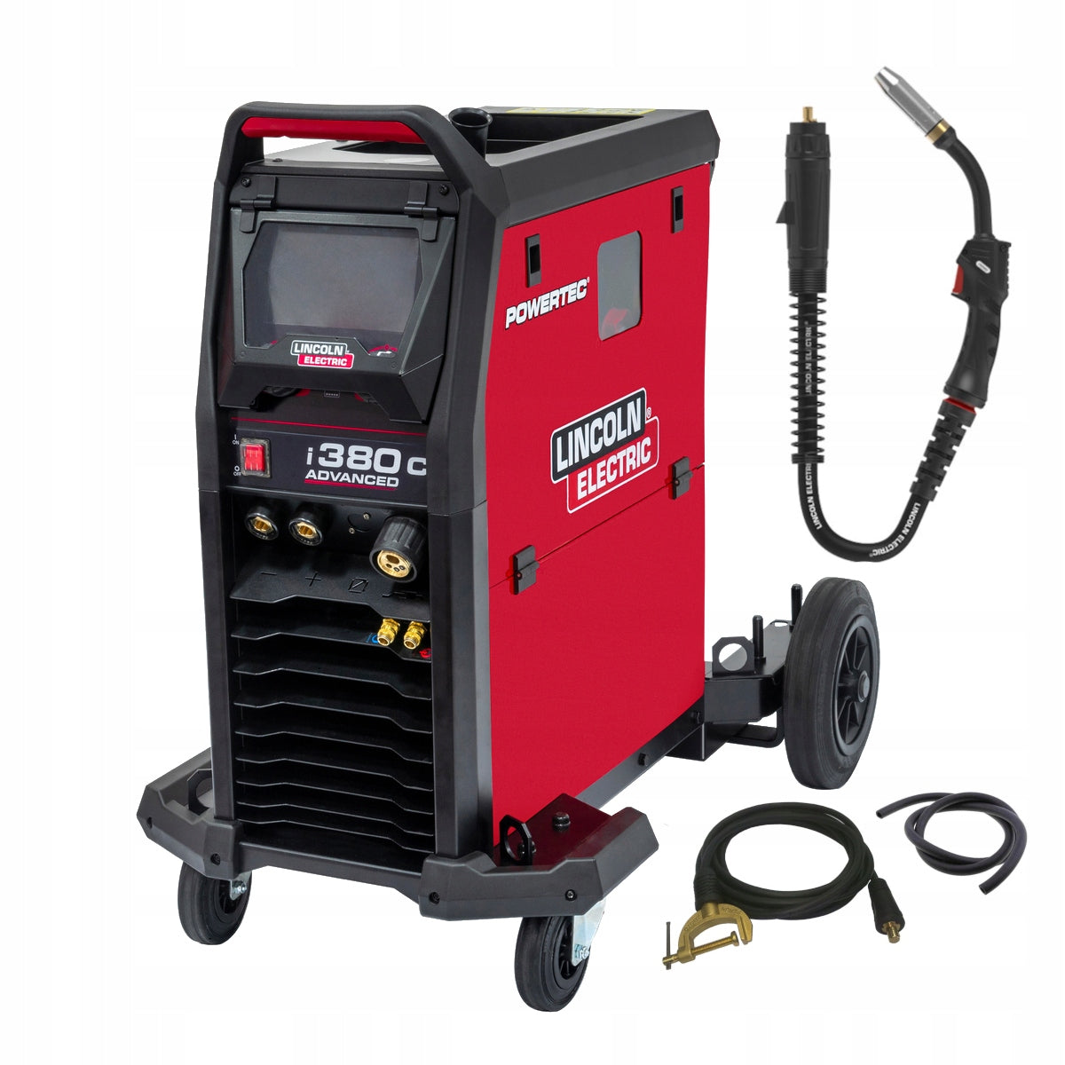 Lincoln Electric Powertec i380C Advanced AIR PACK MIG/MAG migomat welding machine