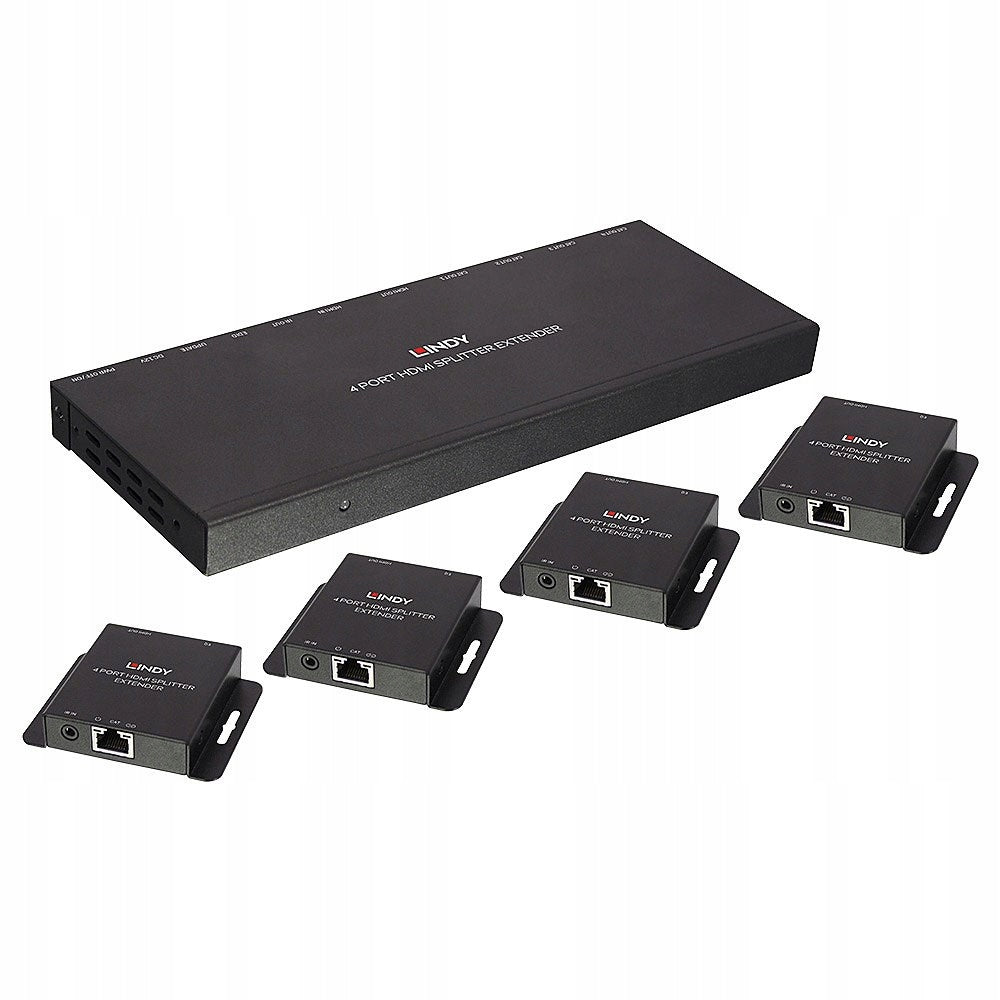 Lindy 38155 extension cable KVM transmitter and receiver