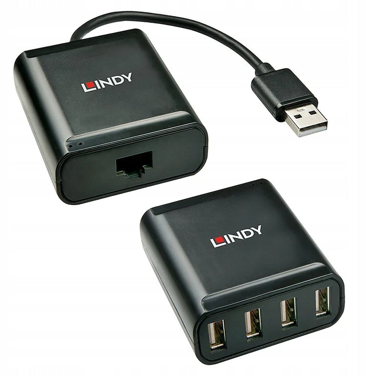 Lindy 42679 hubs and hubs USB 2.0 Black