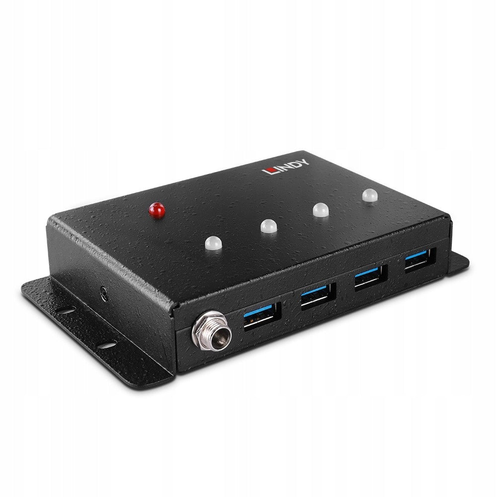 Lindy USB 3.0 4 Port Metal Hub