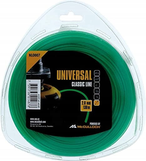 Line line for trimmers Husqvarna Mcculloch Universal 2,0 mm 130 m