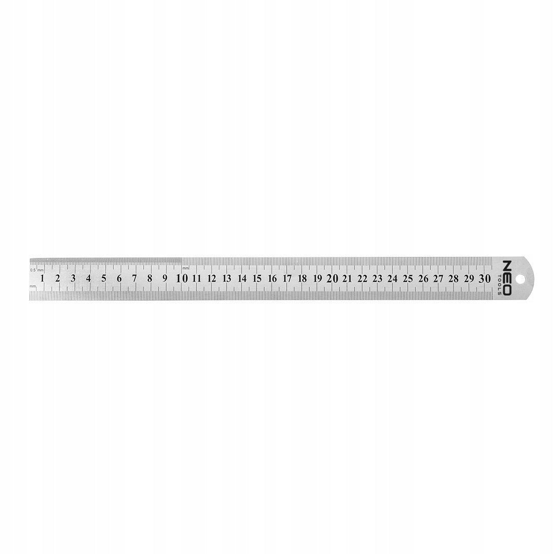 Linear gauge 30cm stainless steel RULER 72-213 Packaging status original