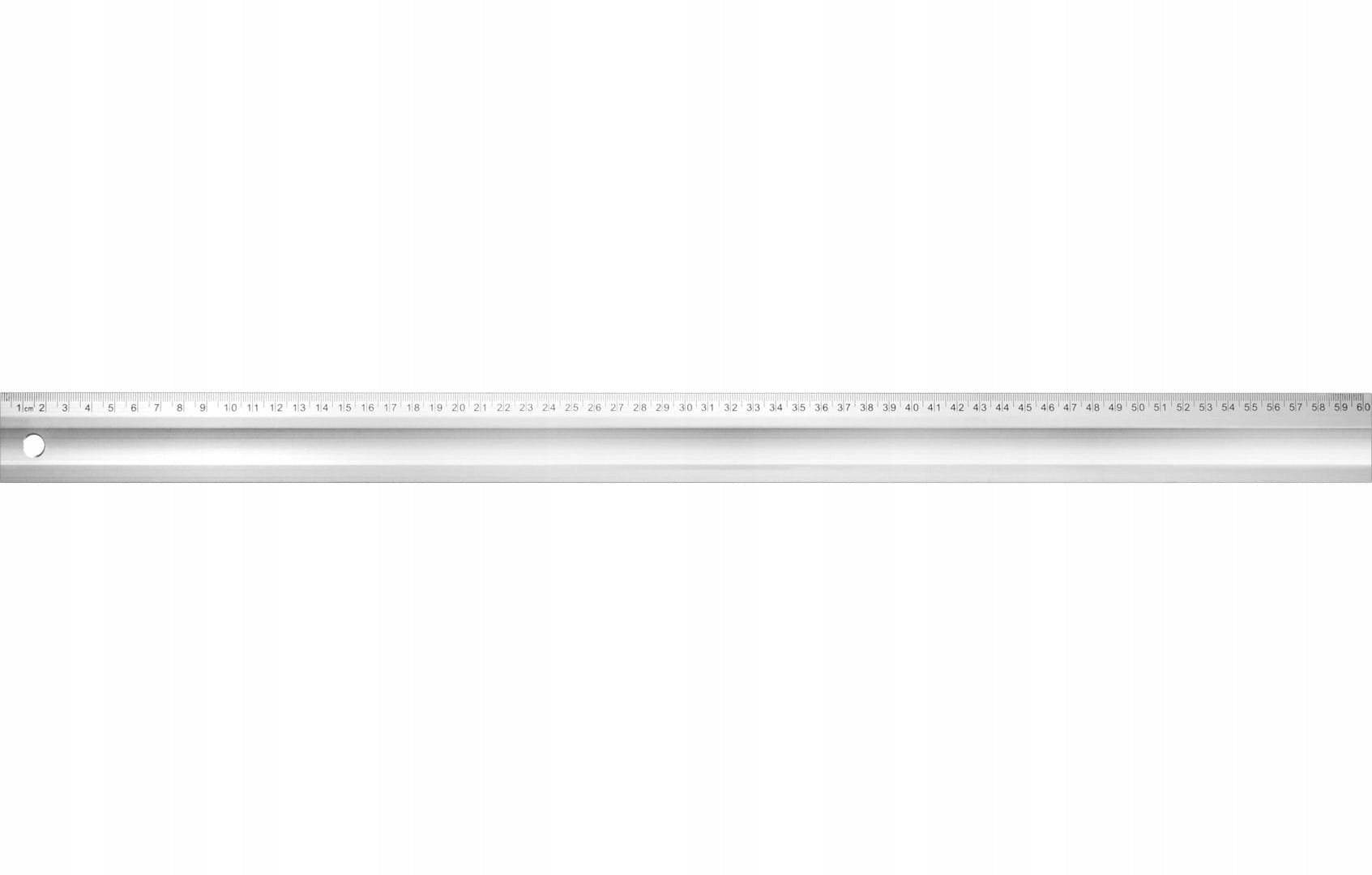 Linear gauge 600 mm, aluminium Length (mm) 600