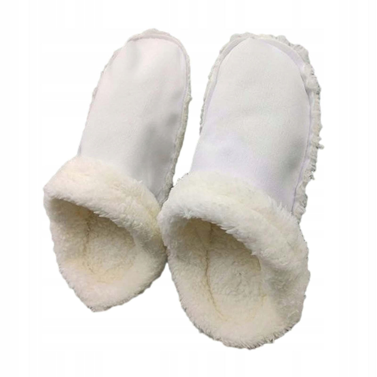 Liner Plush Slippers Cover Slippers Liner Thick Washable Clogs 25cm white Brand no brand