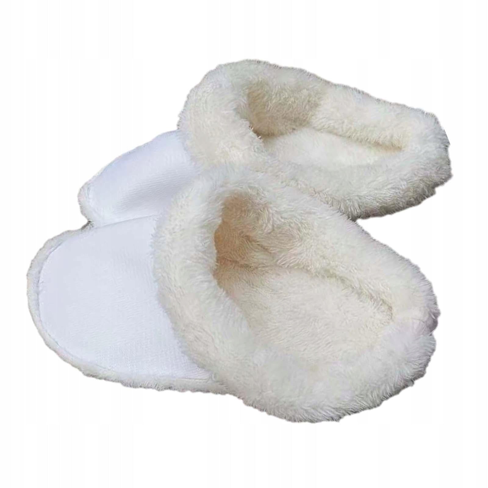Liner Plush Slippers Cover Slippers Liner Thick Washable Clogs 25cm white Packaging status no packaging