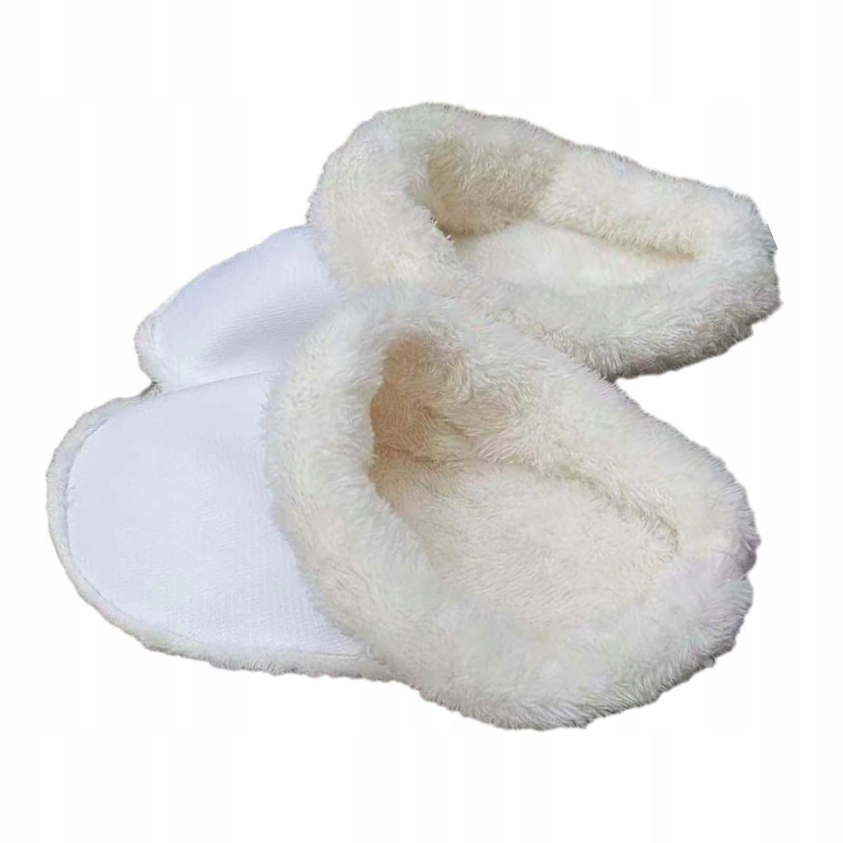Liner Plush Slippers Cover Slippers Liner Thick Washable Clogs 25cm white Packaging status no packaging