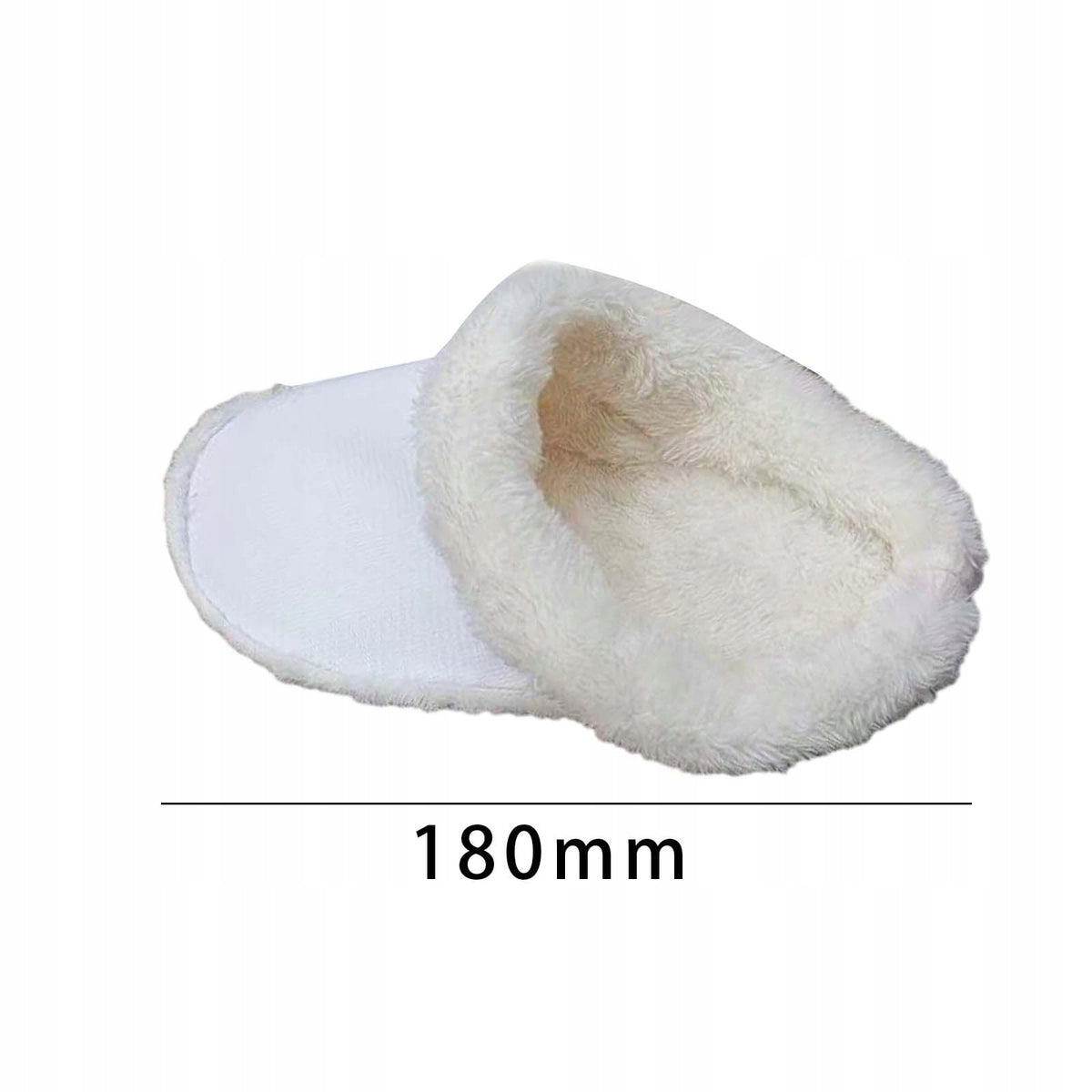 Liner Warm Slipper Cover Slippers Liner Clogs Liner Inner Soles 18cm white Brand no brand