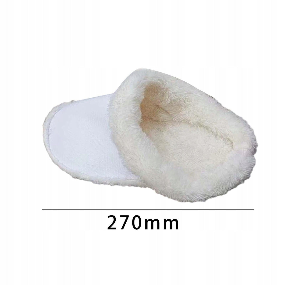 Liner Warm Slipper Cover Slippers Liner Clogs Liner Inner Soles 27cm white Brand no brand