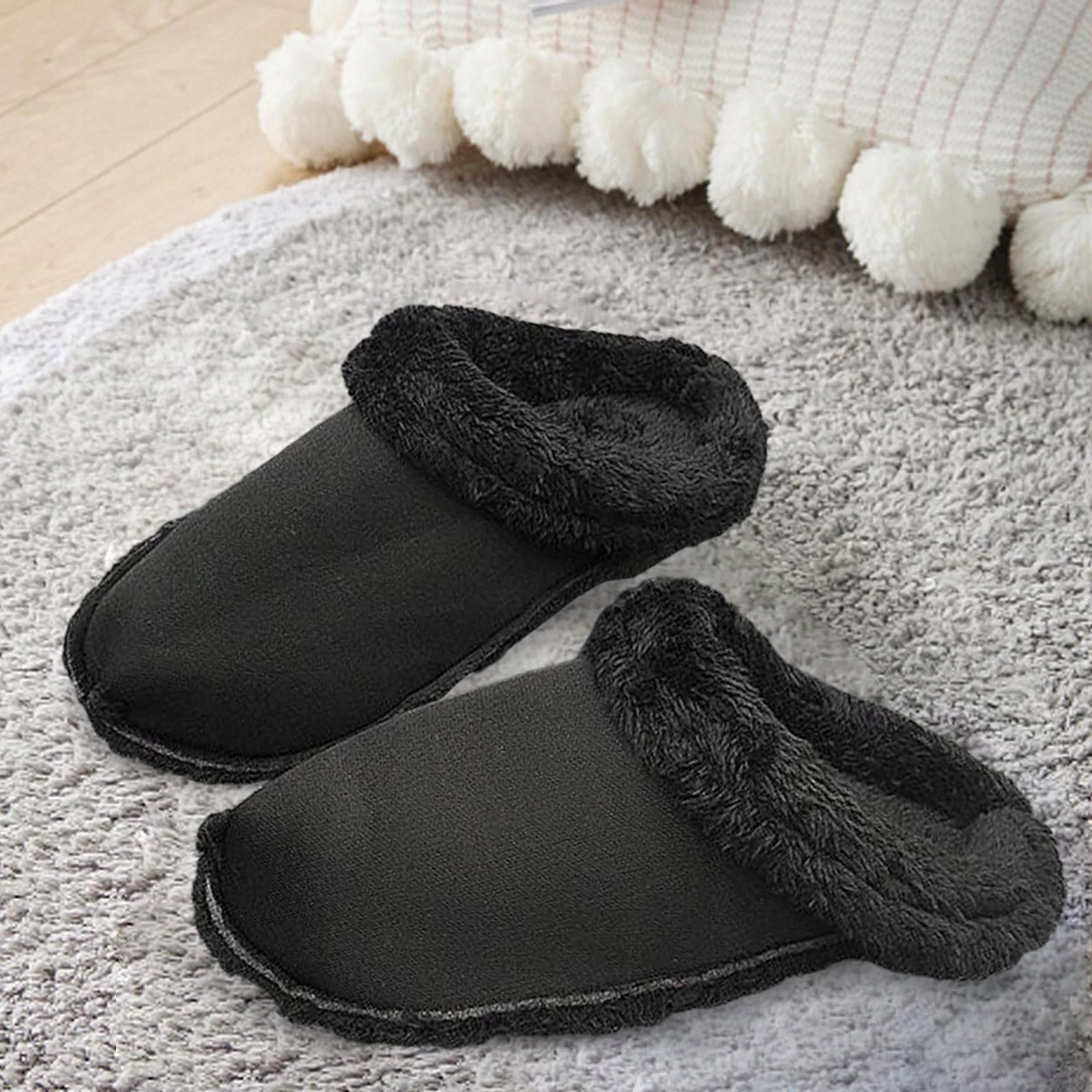 Liner Warm Slipper Cover Slippers Liner Clogs Liner Inner Soles 28cm black