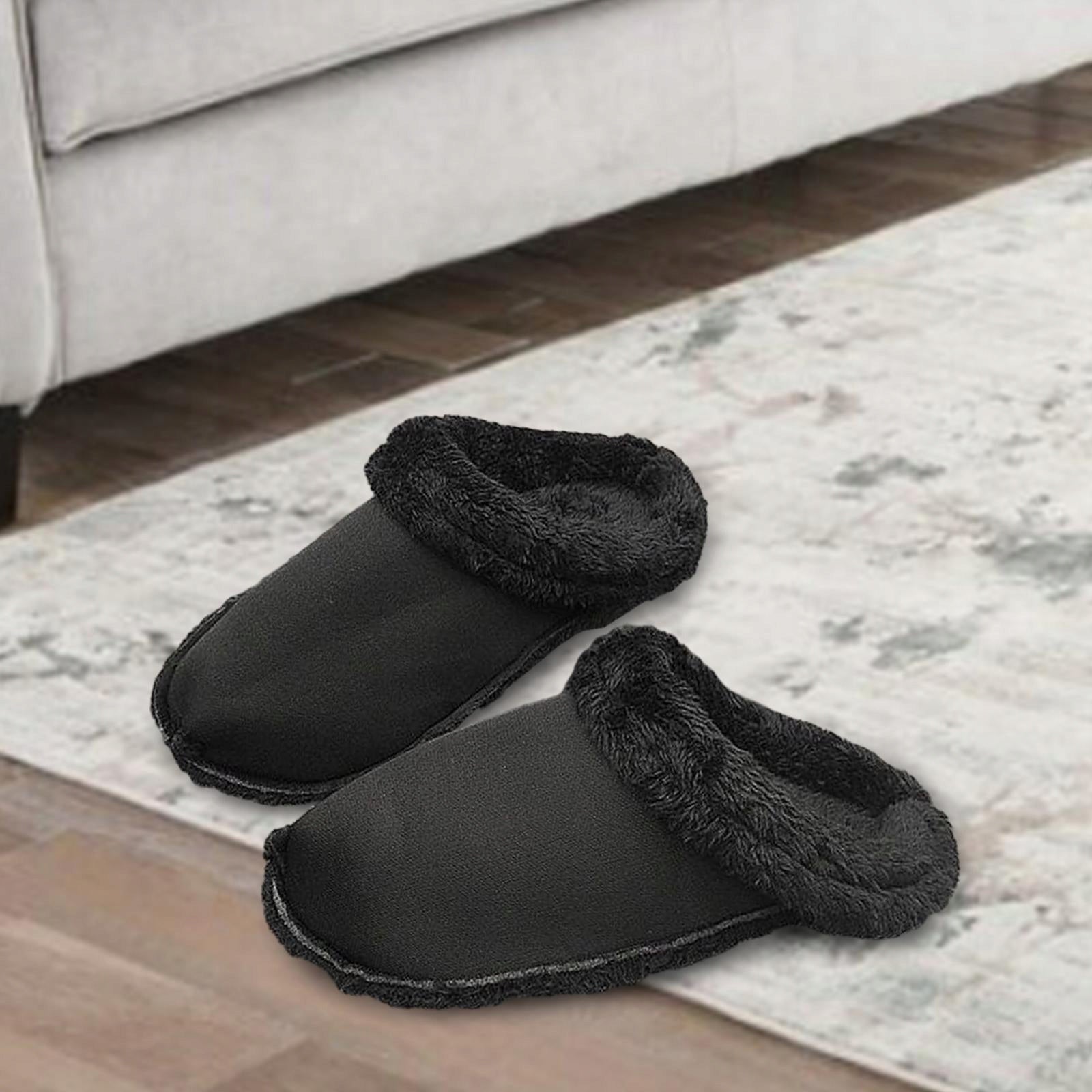 Liner Warm Slipper Cover Slippers Liner Multi Function Reusable 22cm black Brand no brand