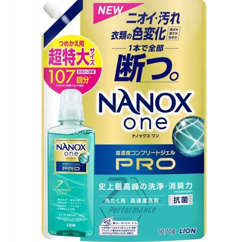Lion Nanox One Pro Liquid detergent refill 1070g