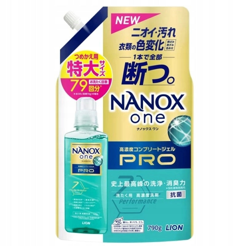 Lion Nanox One Pro Liquid detergent refill 790g