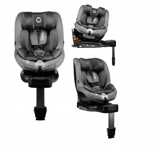 Lionelo ANTOON stone grey car seat 0-18kg isofix