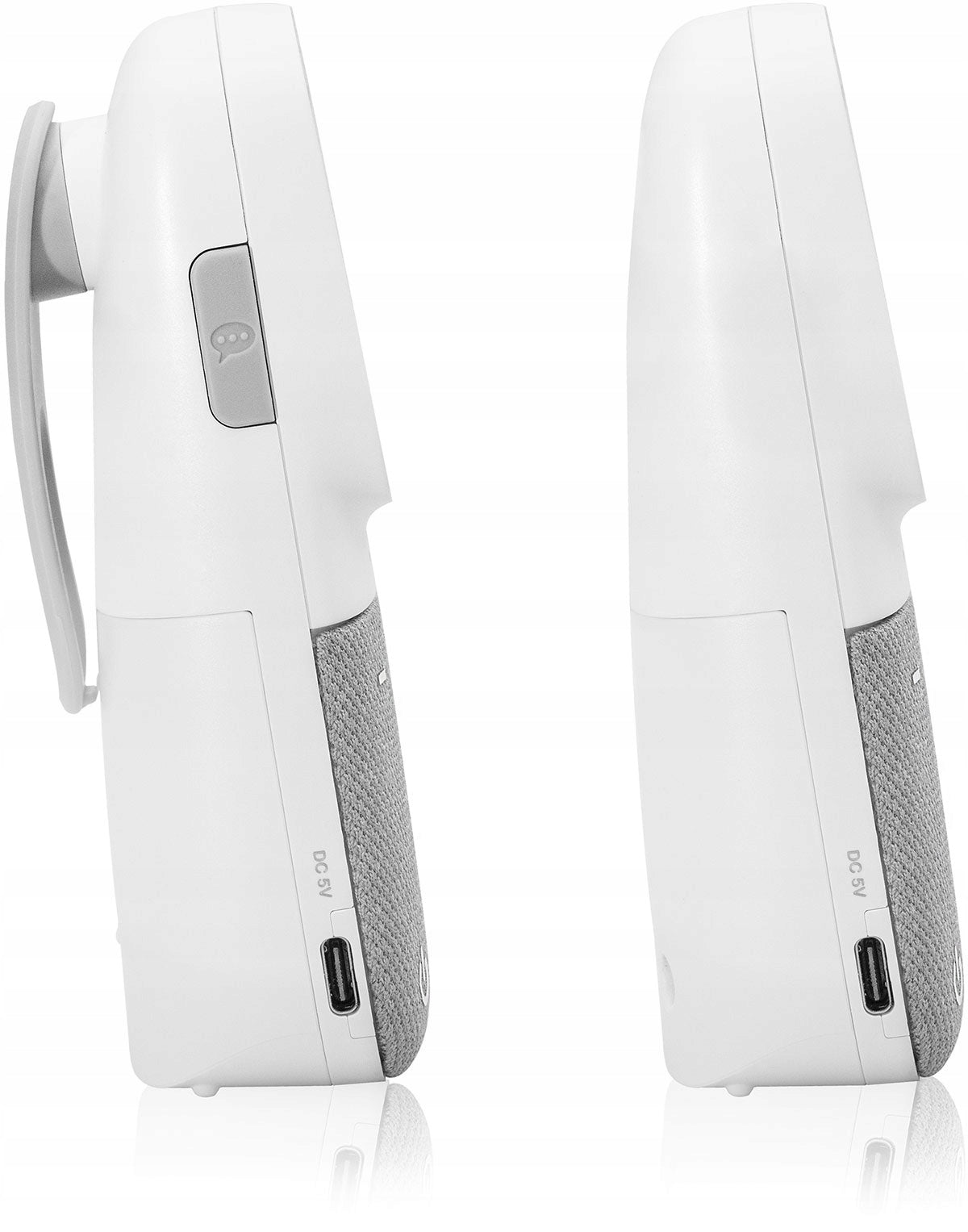 Lionelo Babyline 2.3 - Baby Monitor Audio Lullabies Noise | White Manufacturer code czujnik temperatury, zasięg do 400m, lampka