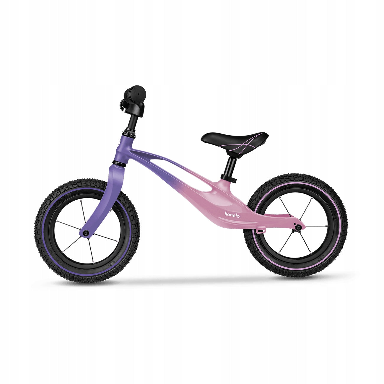 Lionelo Bart AIR BALANCE BIKE | PUMPED WHEELS | Pink Violet pink Manufacturer code 106324