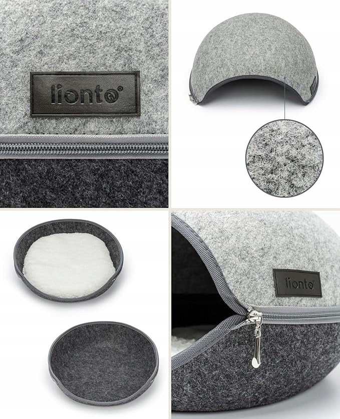 Lionto Felt cat bed 46x38x24 cm Kind outdoor cat house