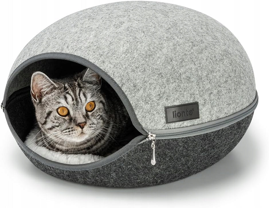 Lionto Felt cat bed 46x38x24 cm