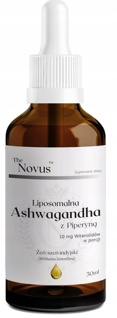 Liposomal ASHWAGANDHA Ginseng with piperine The Novus 50