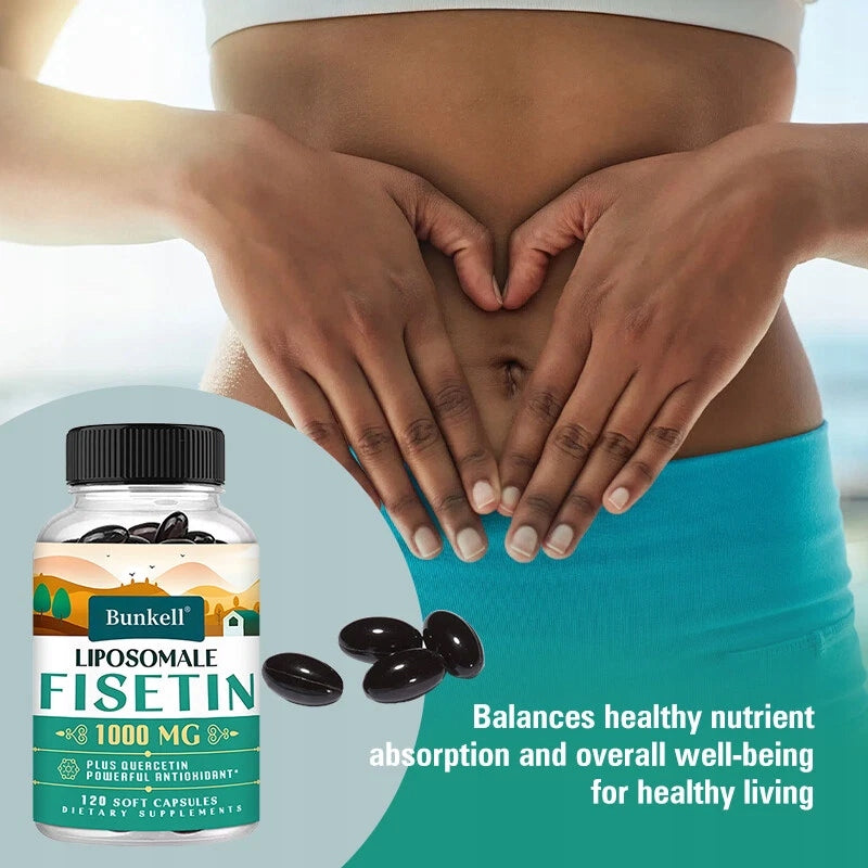 Liposomal fisetin increases endurance and supports healthy energy levels Expiration date at least 1 year from the date of purchase