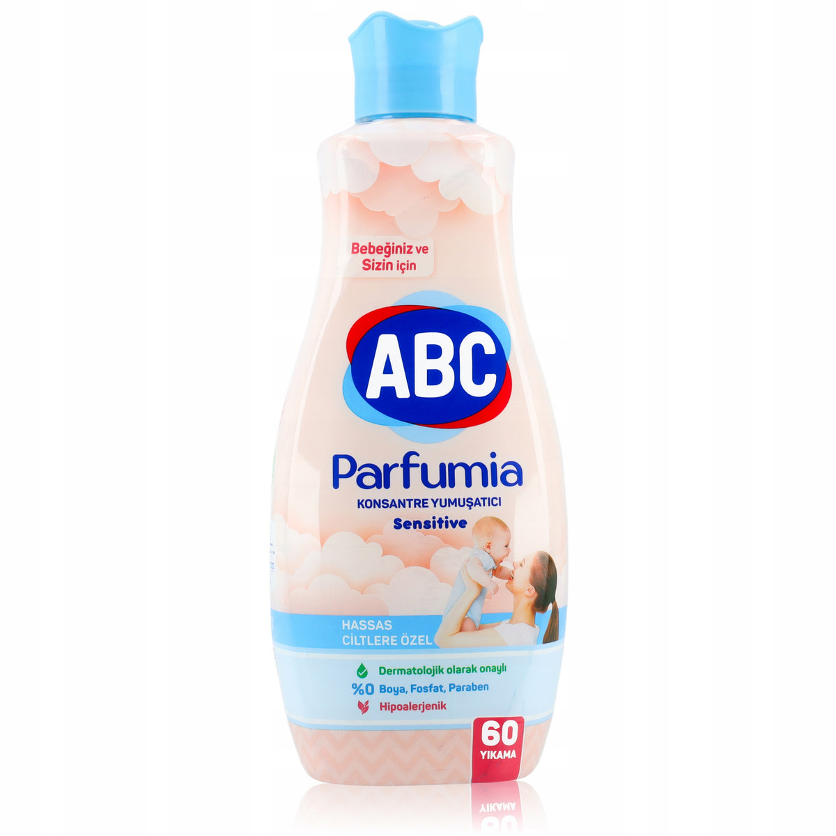 Liquid ABC Parfumia for Softening Fabrics for Sensitive Skin 1,44 L