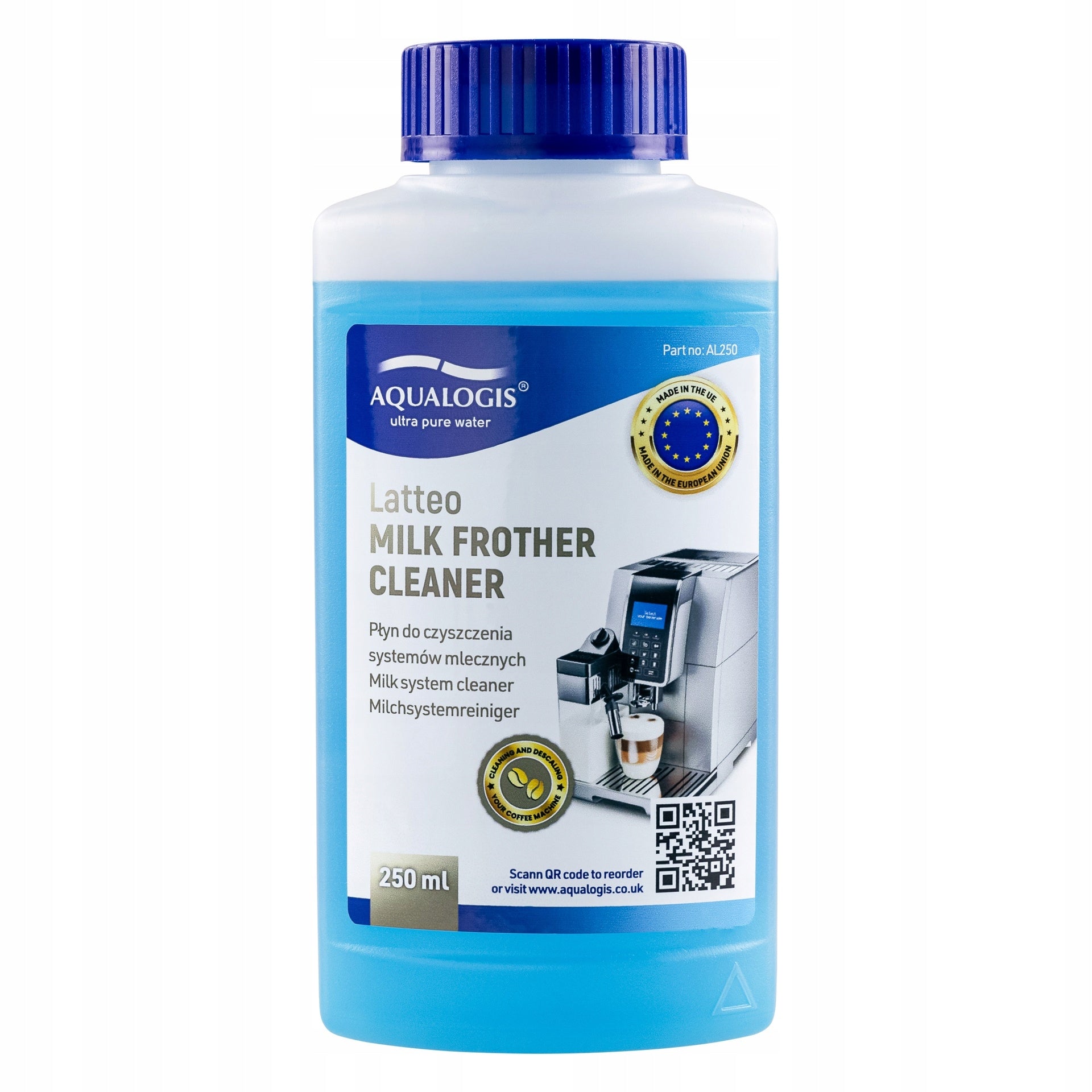 Liquid Cleaner Milk frother system for espresso machine Universal Packaging status original