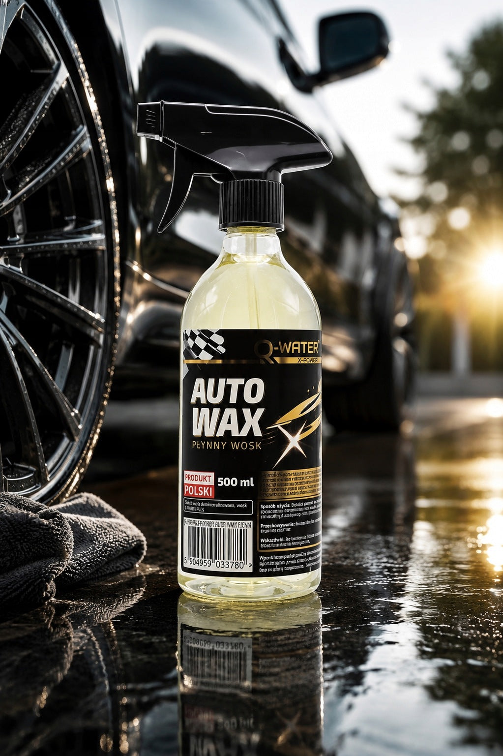 Liquid Q-Water X-Power Auto Wax 500 ml Manufacturer no brand