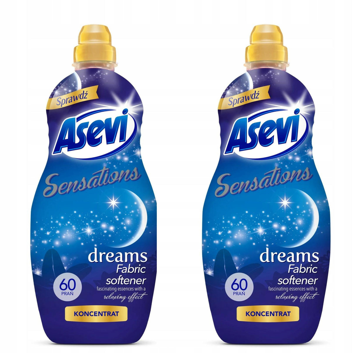 Liquid Rinse concentrate Asevi DREAMS 60 rinses, 2 x 1,44l