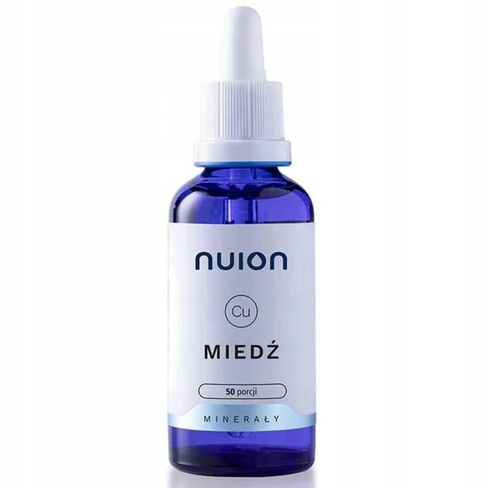 Liquid copper in drops 50 ml VEGAN MINERALS RESISTANCE x2 NUION SET Medical device no