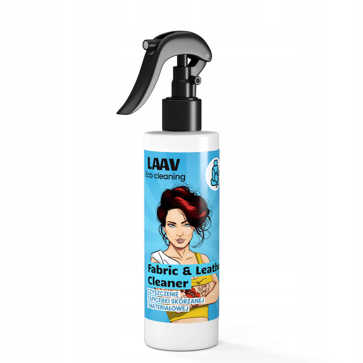 Liquid for cleaning LEATHER UPHOLSTERY FABRICS in the car LAAV ECO 250 ml