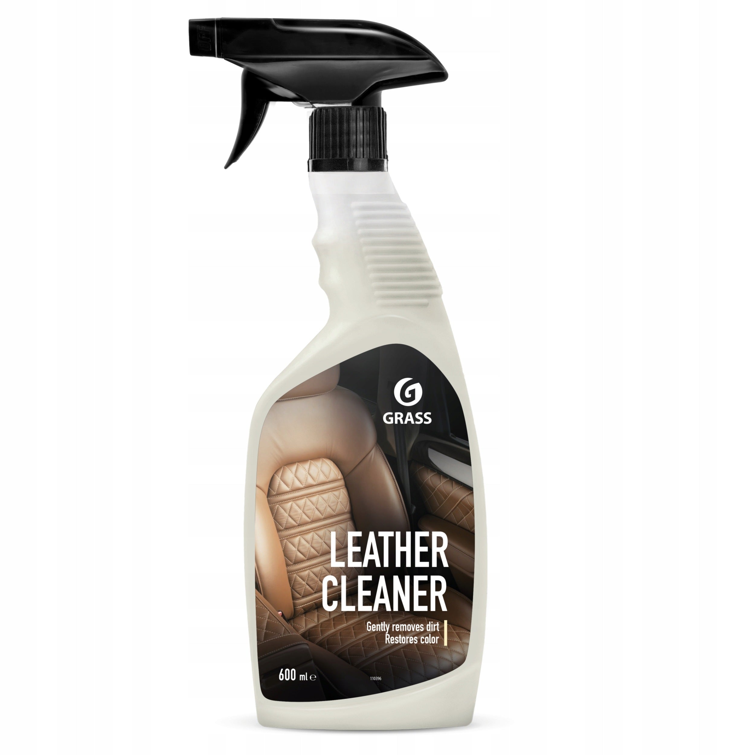 Liquid for cleaning and care of car leather upholstery 600ml GRASS Packaging status original