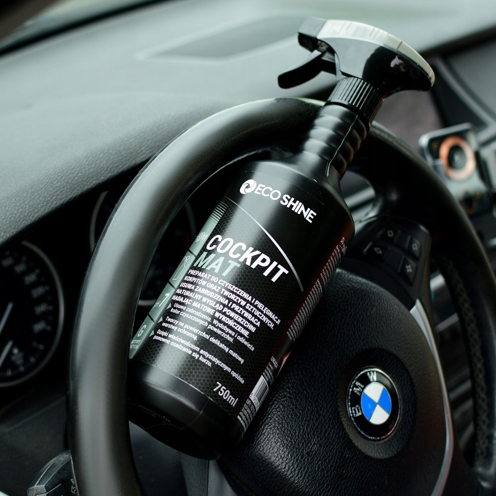 Liquid for cleaning and care of the board, cockpit 0,75l Eco Shine Packaging status original