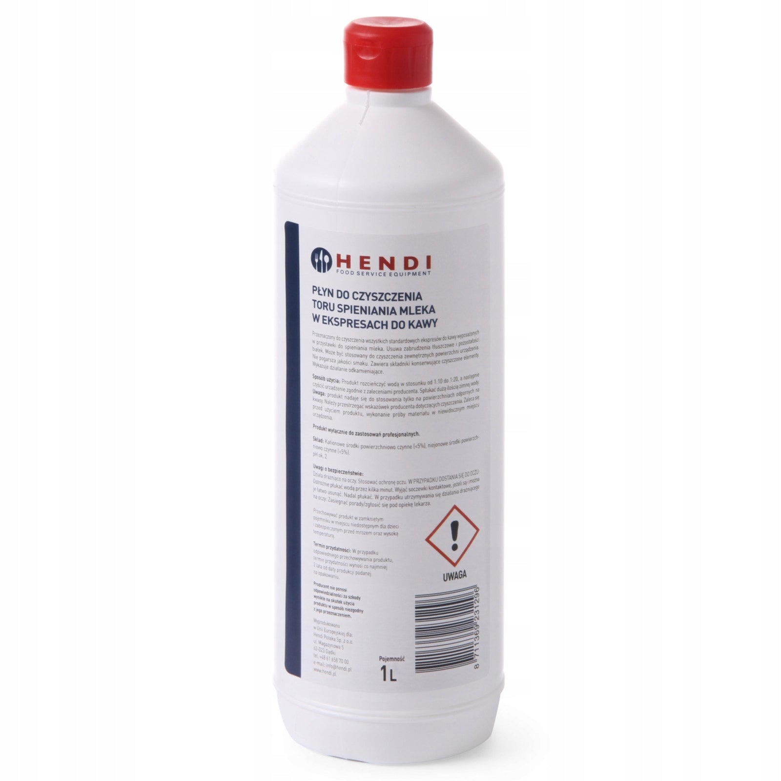 Liquid for cleaning milk frothing installations in coffee machines 1 L Packaging status original
