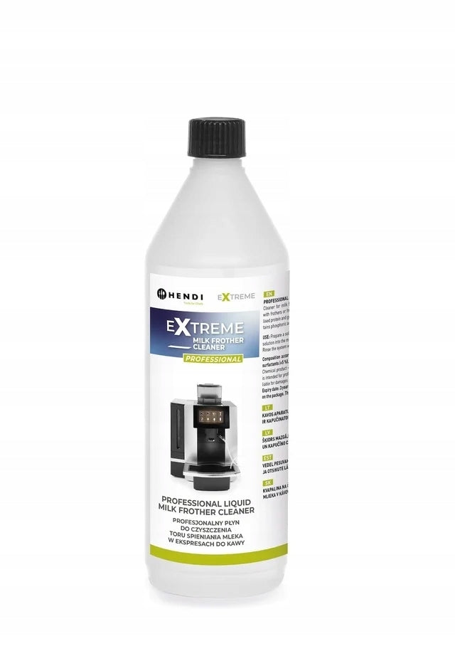 Liquid for cleaning milk frothing installations in coffee machines 1 L