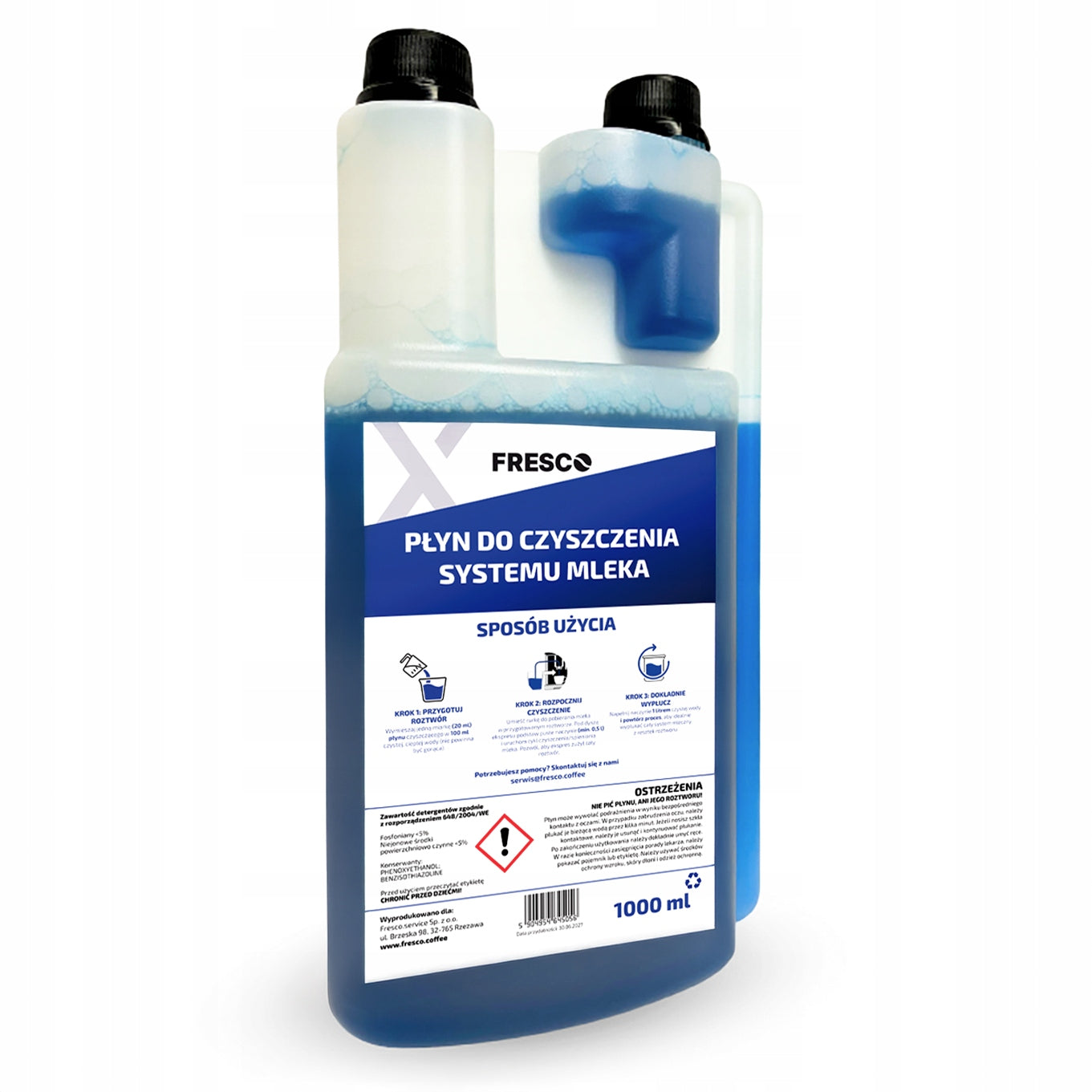 Liquid for cleaning milk systems Fresco 1000 ml
