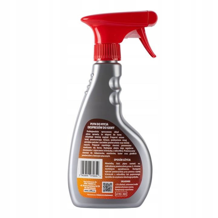 Liquid for cleaning the machine COFFIX 500ml Jura of plastic monitors without streaks Manufacturer code 5903899970650