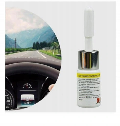 Liquid for repairing cracks in car windows Model 3117