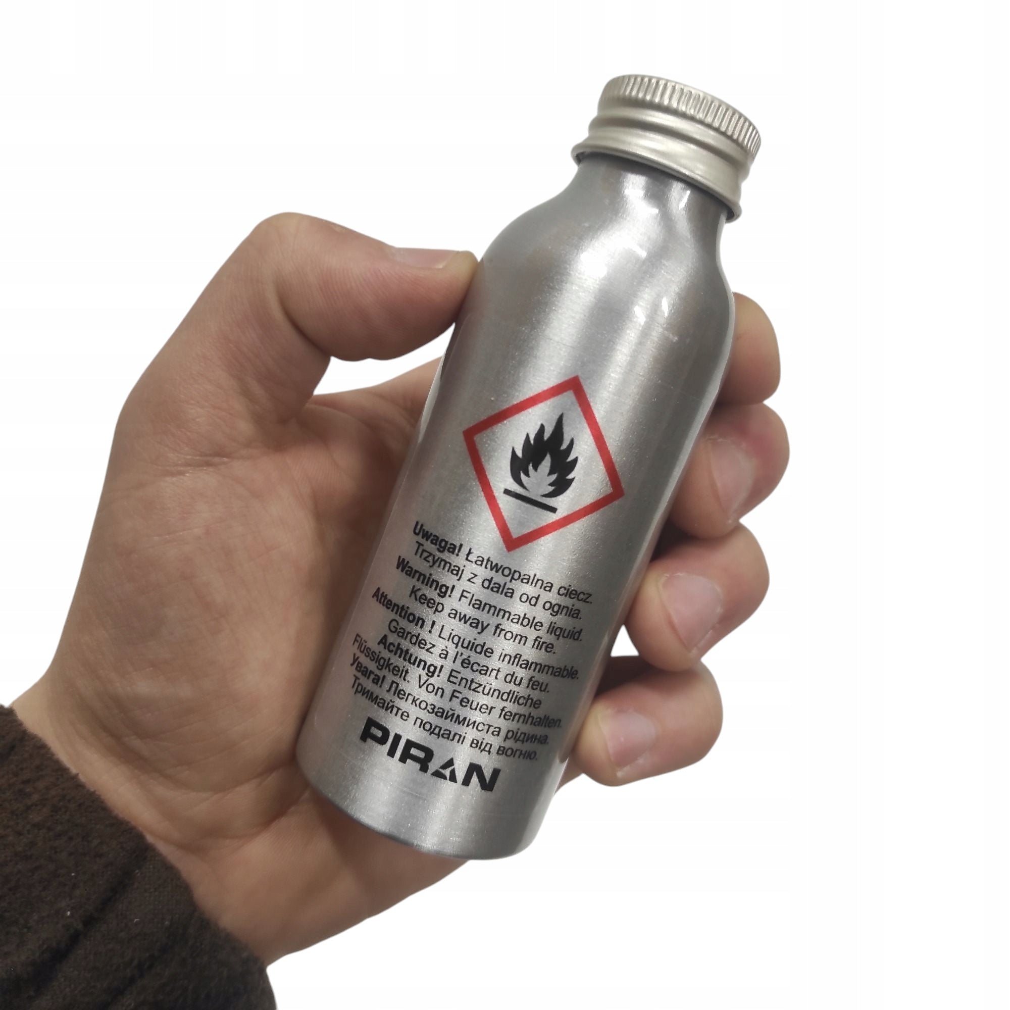 Liquid fuel bottle PIRAN – capacity 100 ml Manufacturer code Butelka na paliwo 100 ml PIRAN
