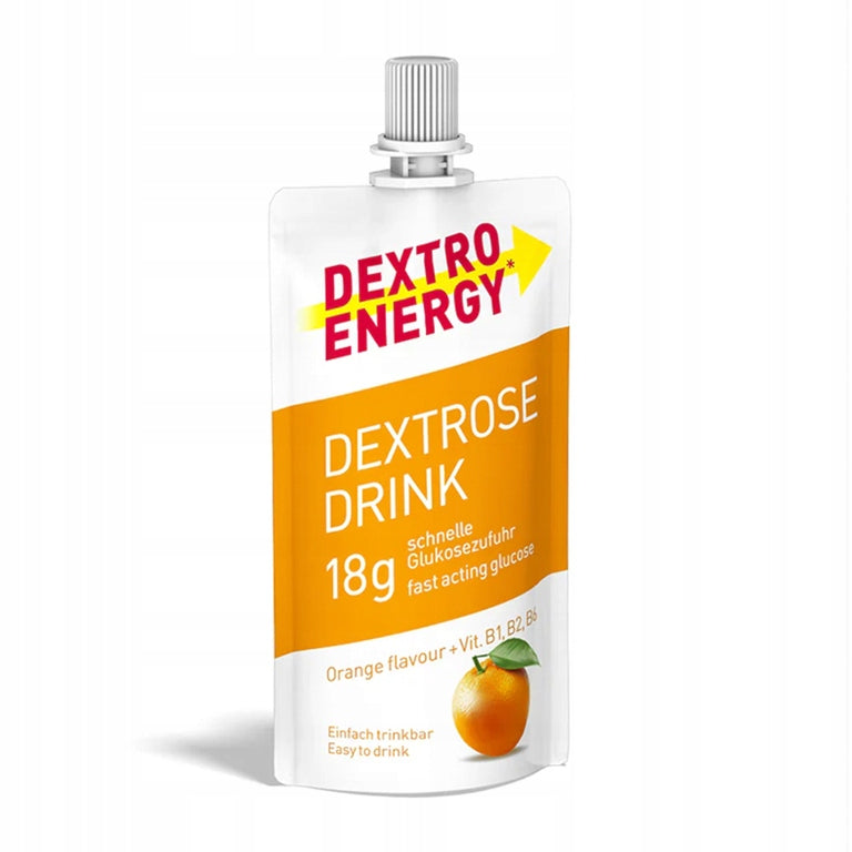 Liquid glucose Dextro Energy orange flavour Expiration date at least 1 year from the date of purchase