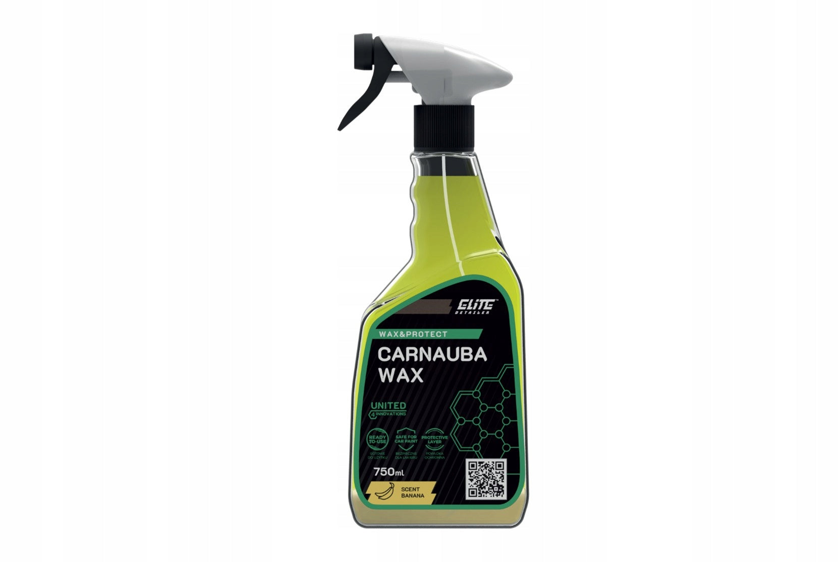 Liquid wax for car paint Elite Detailer CARNAUBA WAX 750ml