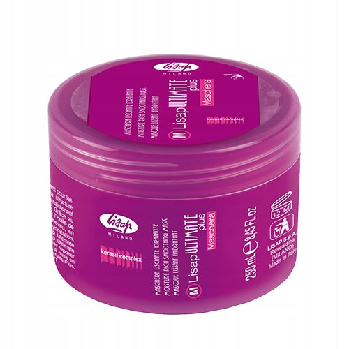 Haarglättungsmaske Lisap Milano Ultimate, 250 ml 