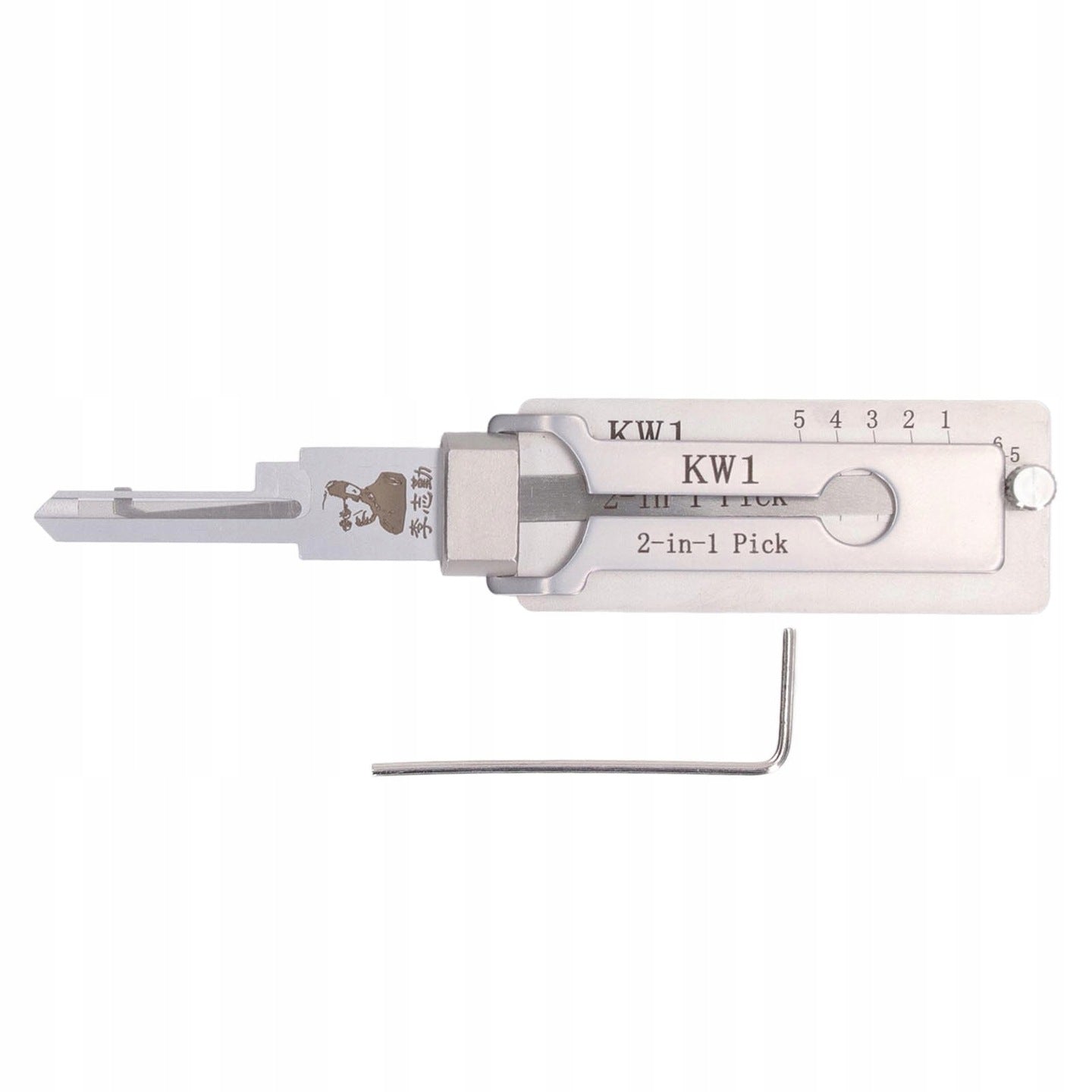 Lishi 2-in-1 KW1 Tool for Door Locks Ignition Inserts Upgraded Kind set