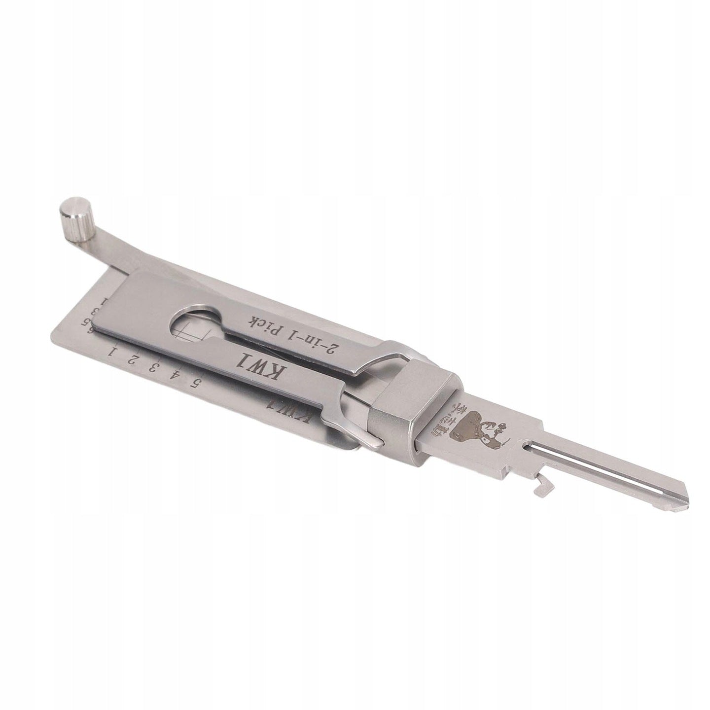 Lishi 2-in-1 KW1 Tool for Door Locks Ignition Inserts Upgraded Manufacturer code All-in-OneMart KW1