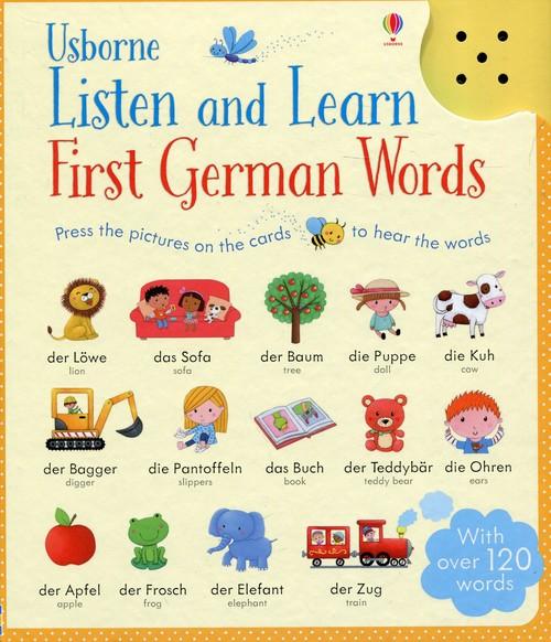Hören Sie zu und lernen Sie die ersten deutschen Wörter Deutsch-UK 