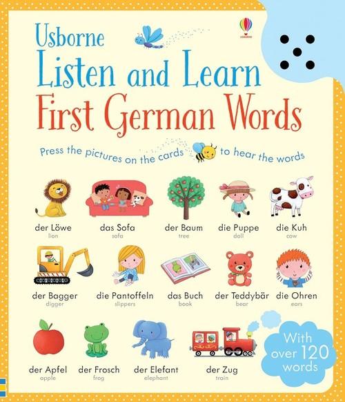 Hören Sie zu und lernen Sie die ersten deutschen Wörter Deutsch-UK 